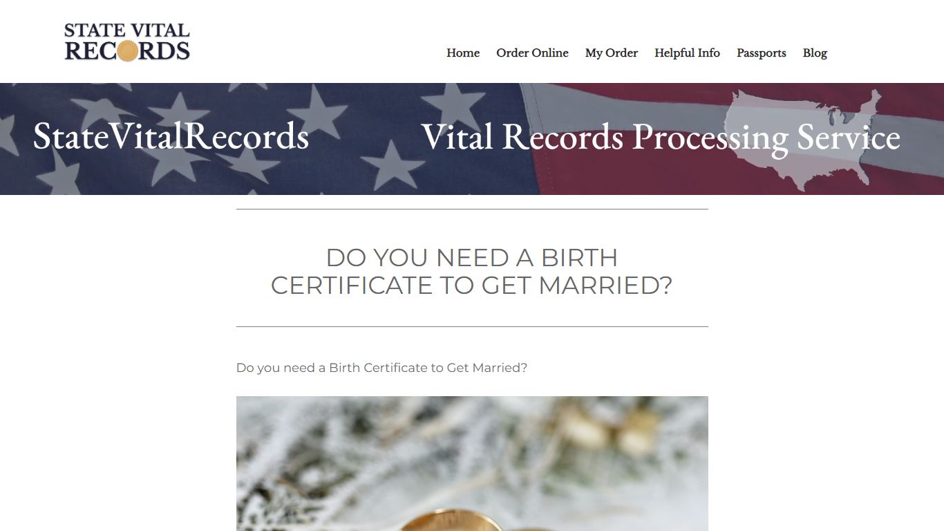 Do you need a Birth Certificate to Get Married? - Vital